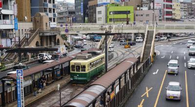 Nagasaki harbour Glover Garden Dejima Japan — hillside port city lantern festival Gunkanjima