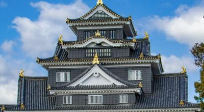 Okayama Korakuen garden Japan Kurashiki Bikan canal quarter Edo white-walled warehouses gondola