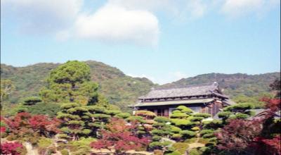 Kintaikyo bridge Iwakuni Yamaguchi Japan Akiyoshido cave Hagi samurai town Tsunoshima bridge